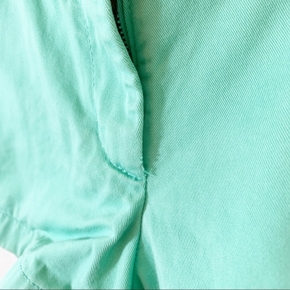 J Crew 2 Chino Broken-In City Fit Teal 100% Cotton - Picture 3 of 5